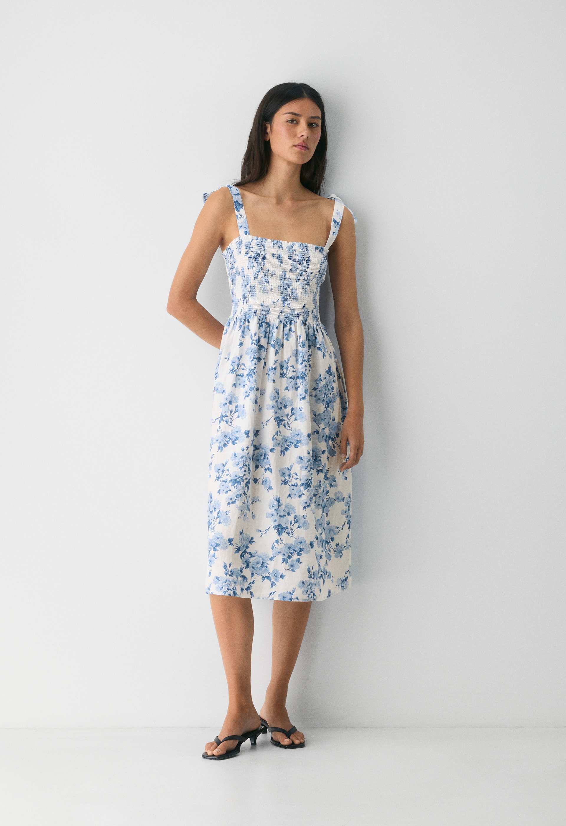 Golden Hour Linen Dress