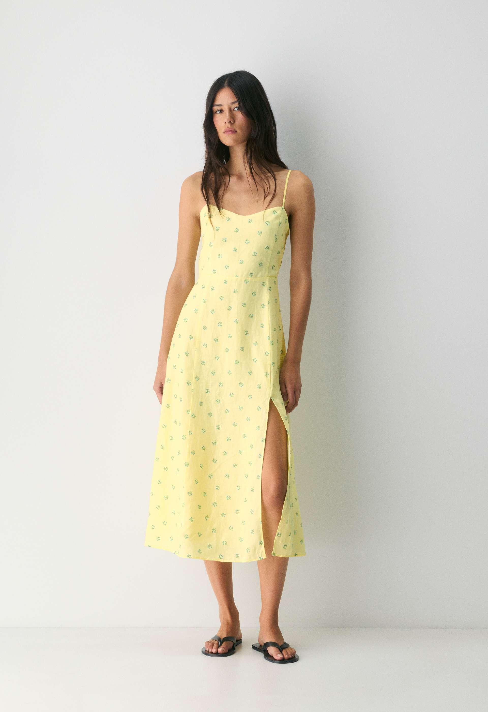 Barrafina Linen Dress | Aritzia US