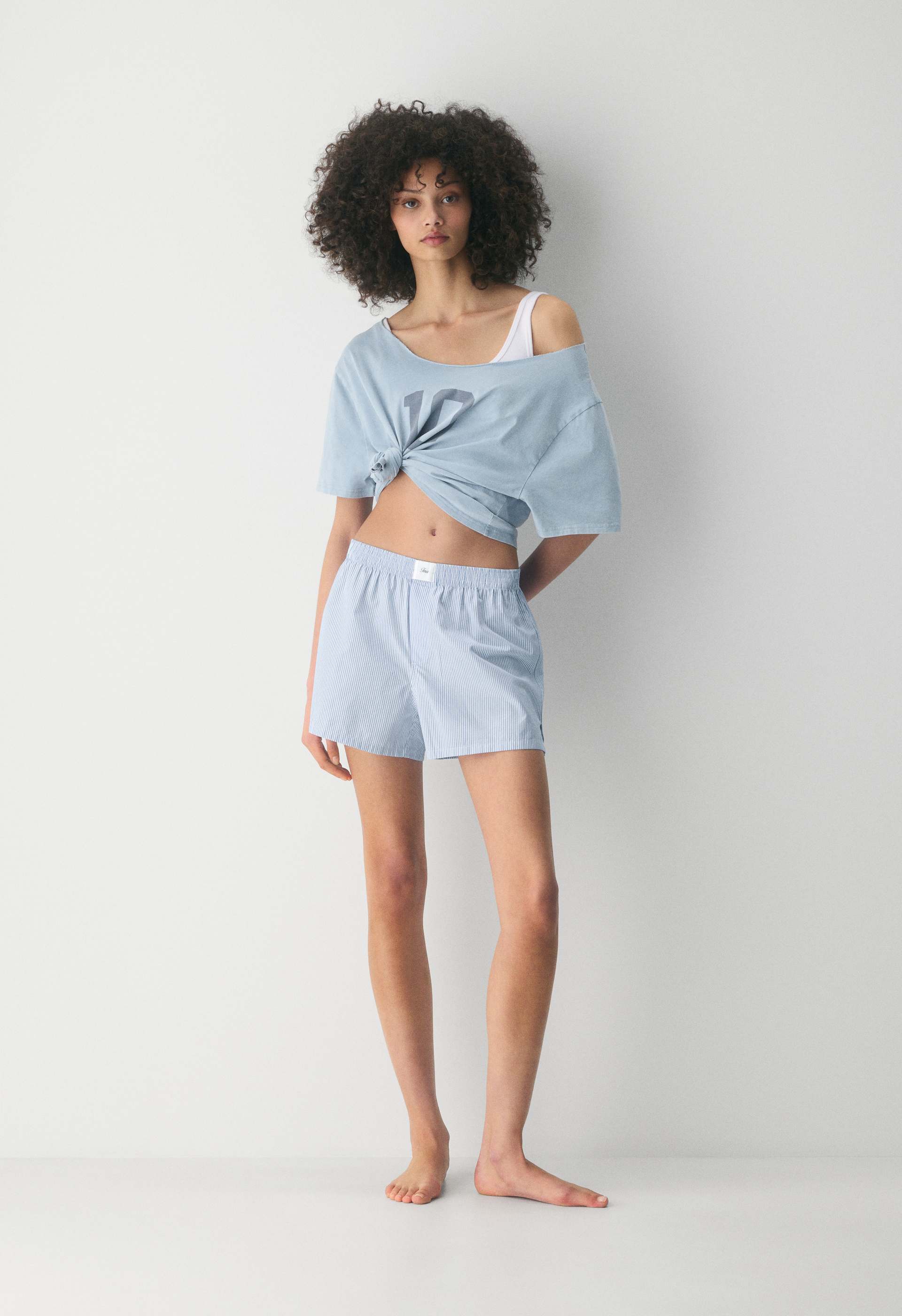Dally Poplin Boxer Short