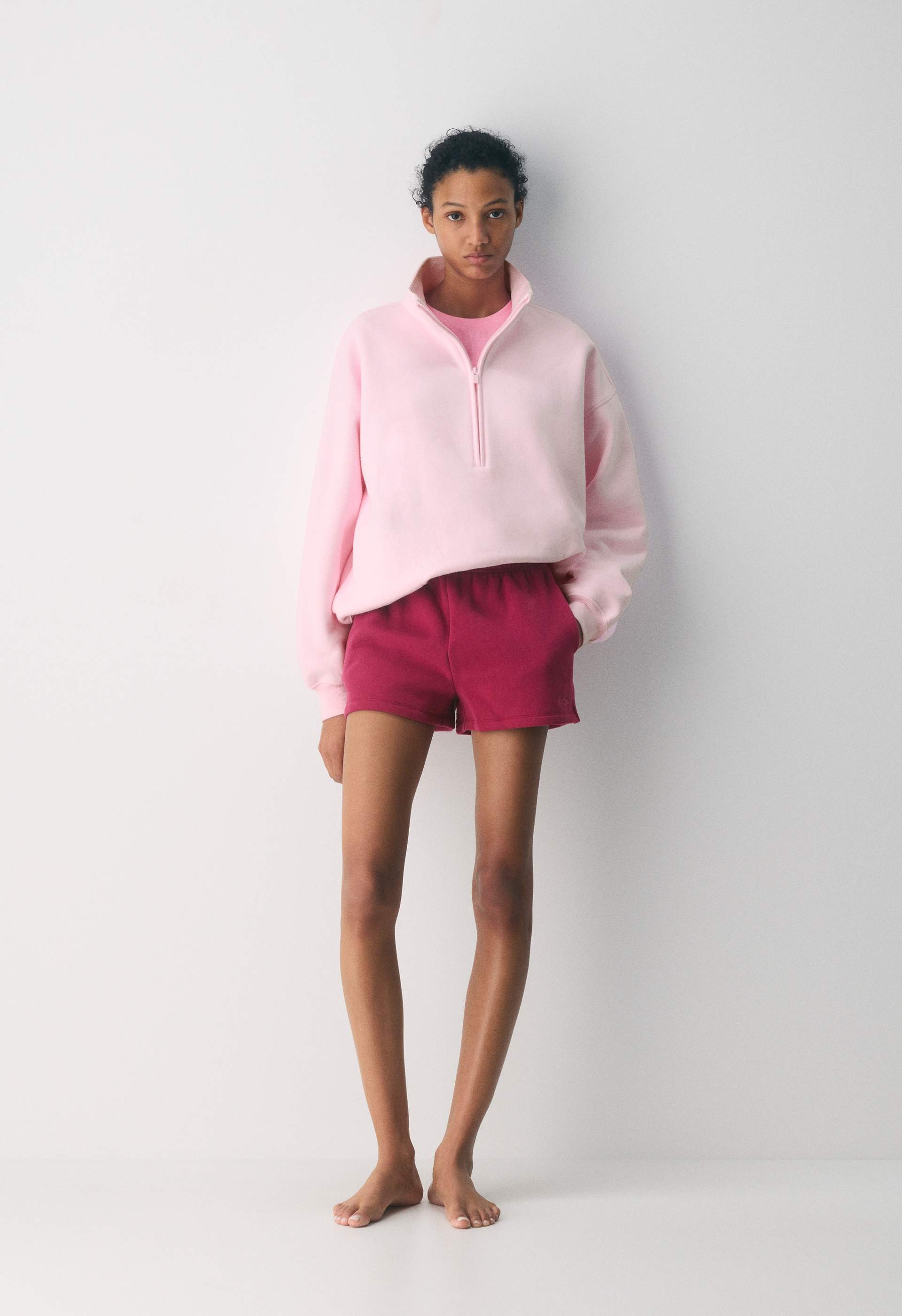 Cozy Sweatfleece Mega Hi-Rise Mini Short
