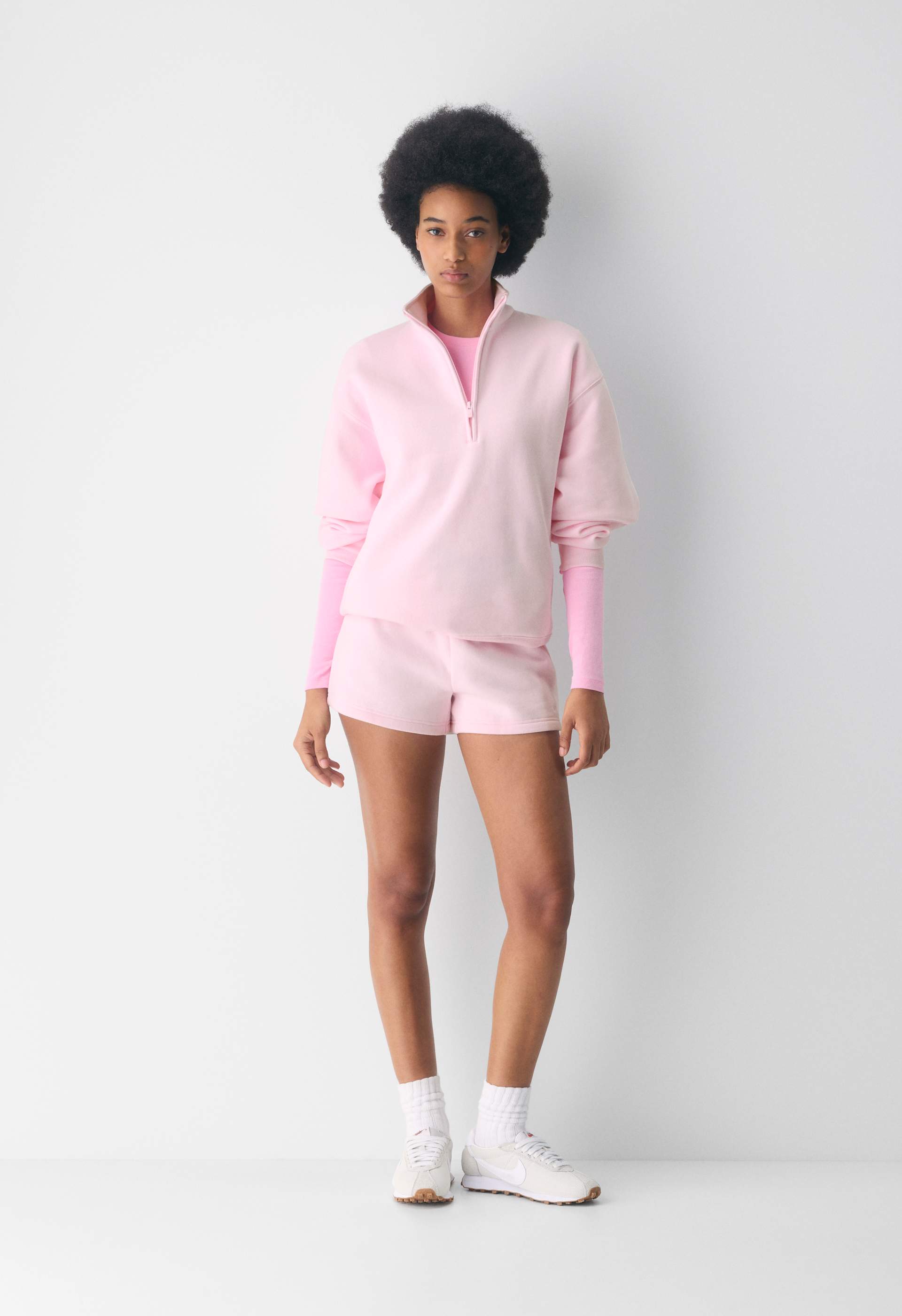 Cozy Sweatfleece Boyfriend Lo-Rise Mini Short