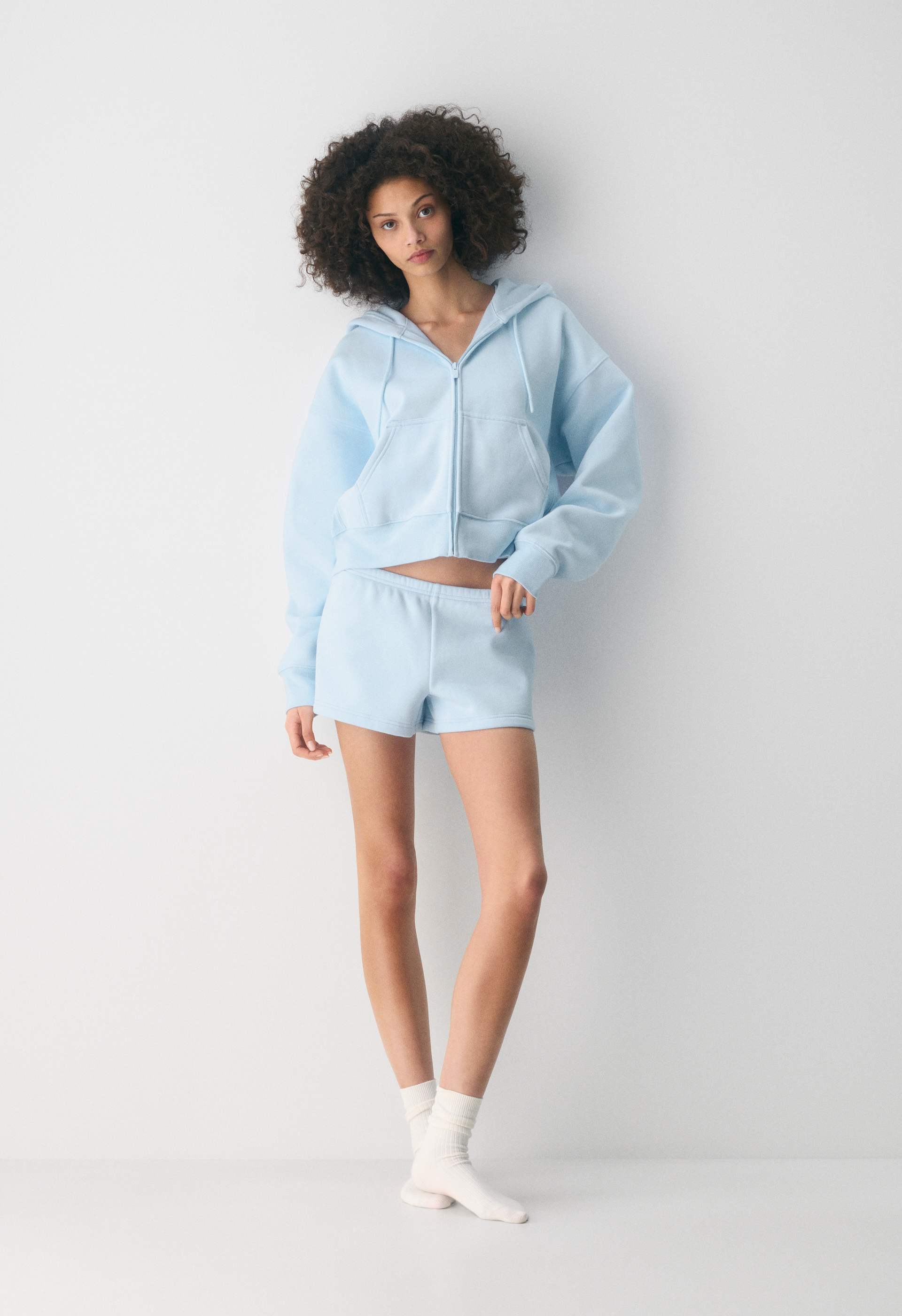 Cozy Sweatfleece Boyfriend Lo-Rise Mini Short