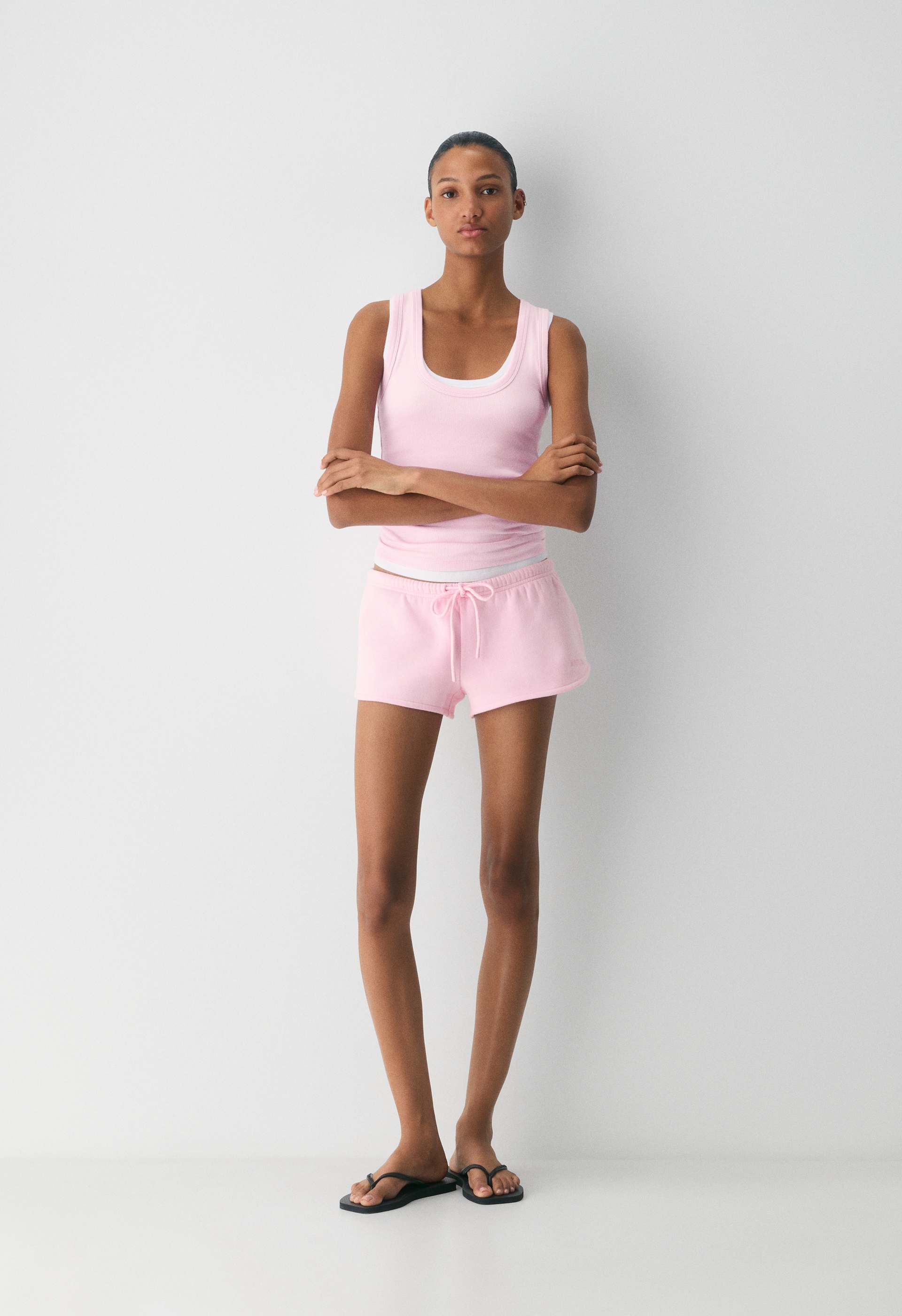 Cozy Sweatfleece Bf Super Lo Micro Short | Aritzia US