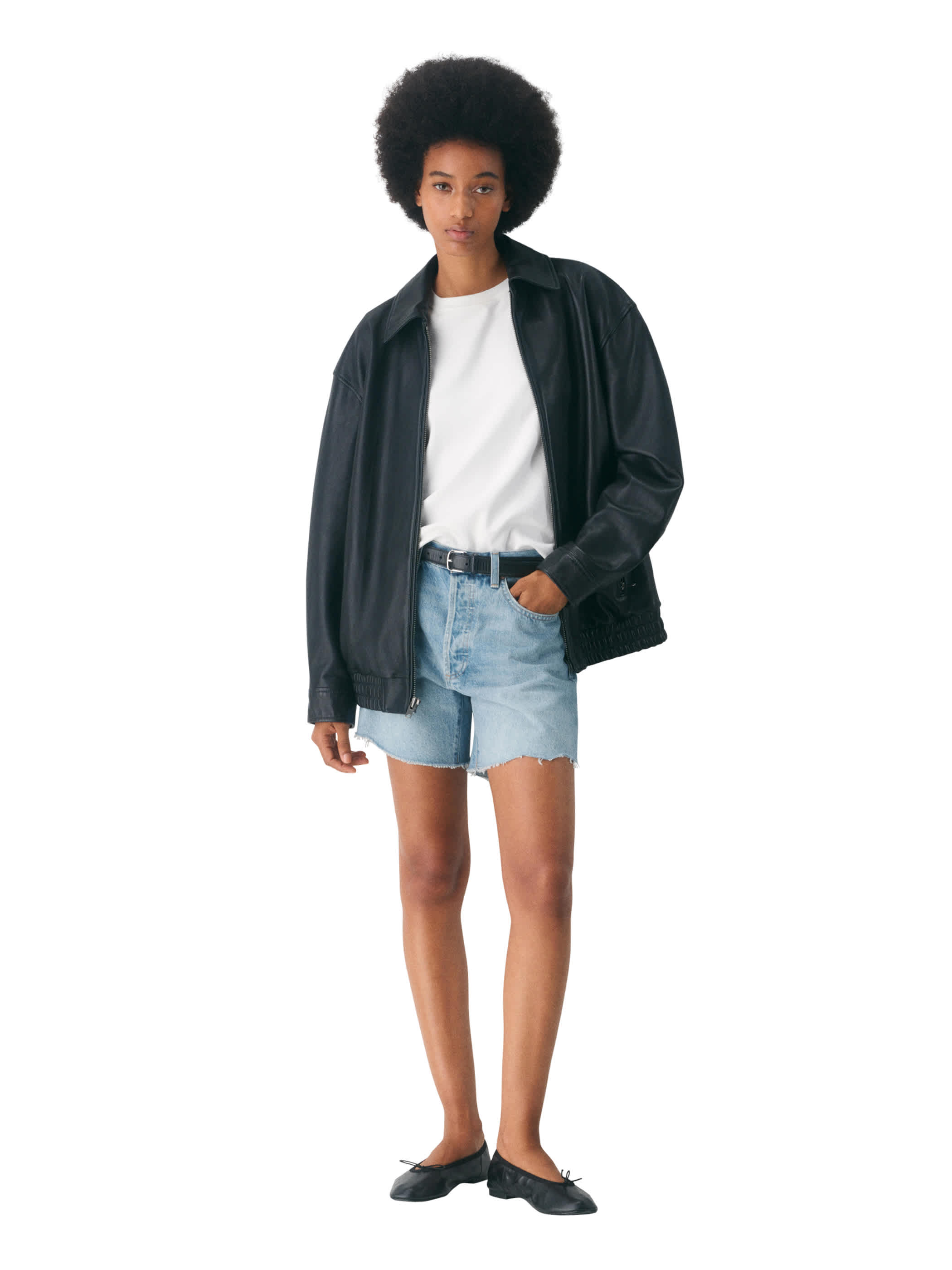 INTERLOCK COTTON FUNCTION T-SHIRT | Aritzia