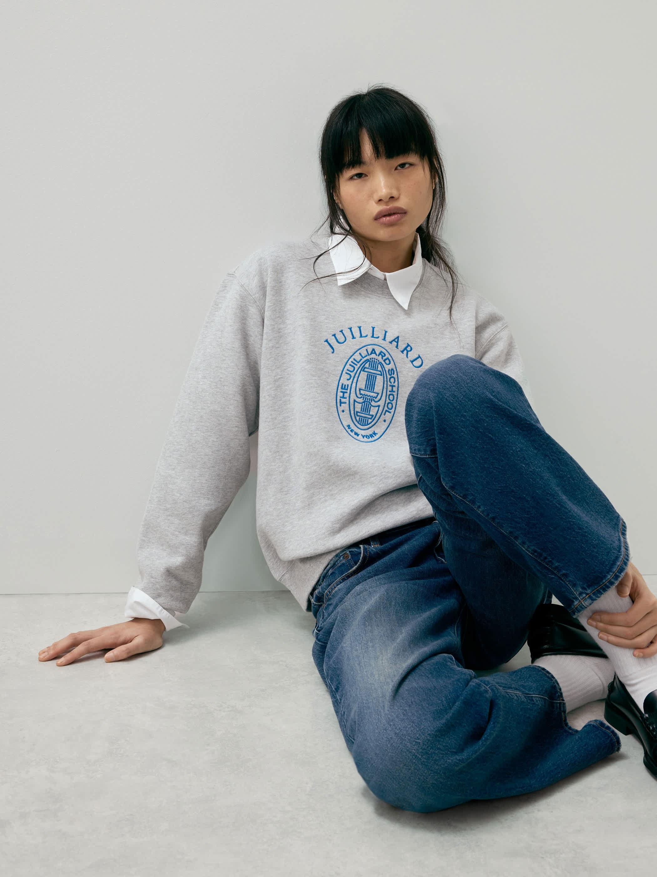 Juilliard x Cozy Sweatfleece Perfect Crew | Aritzia US