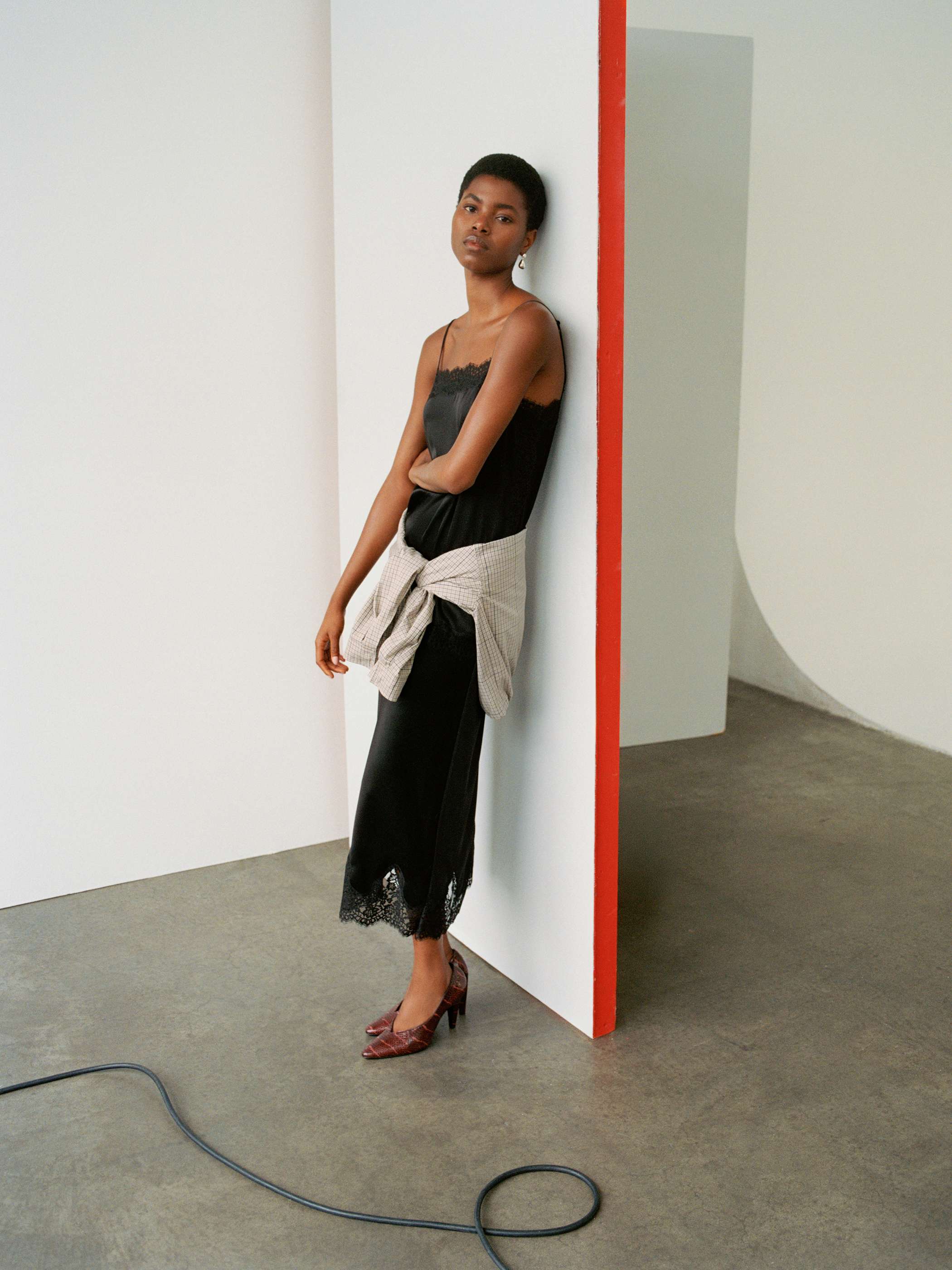 Henrietta Satin Skirt | Aritzia US