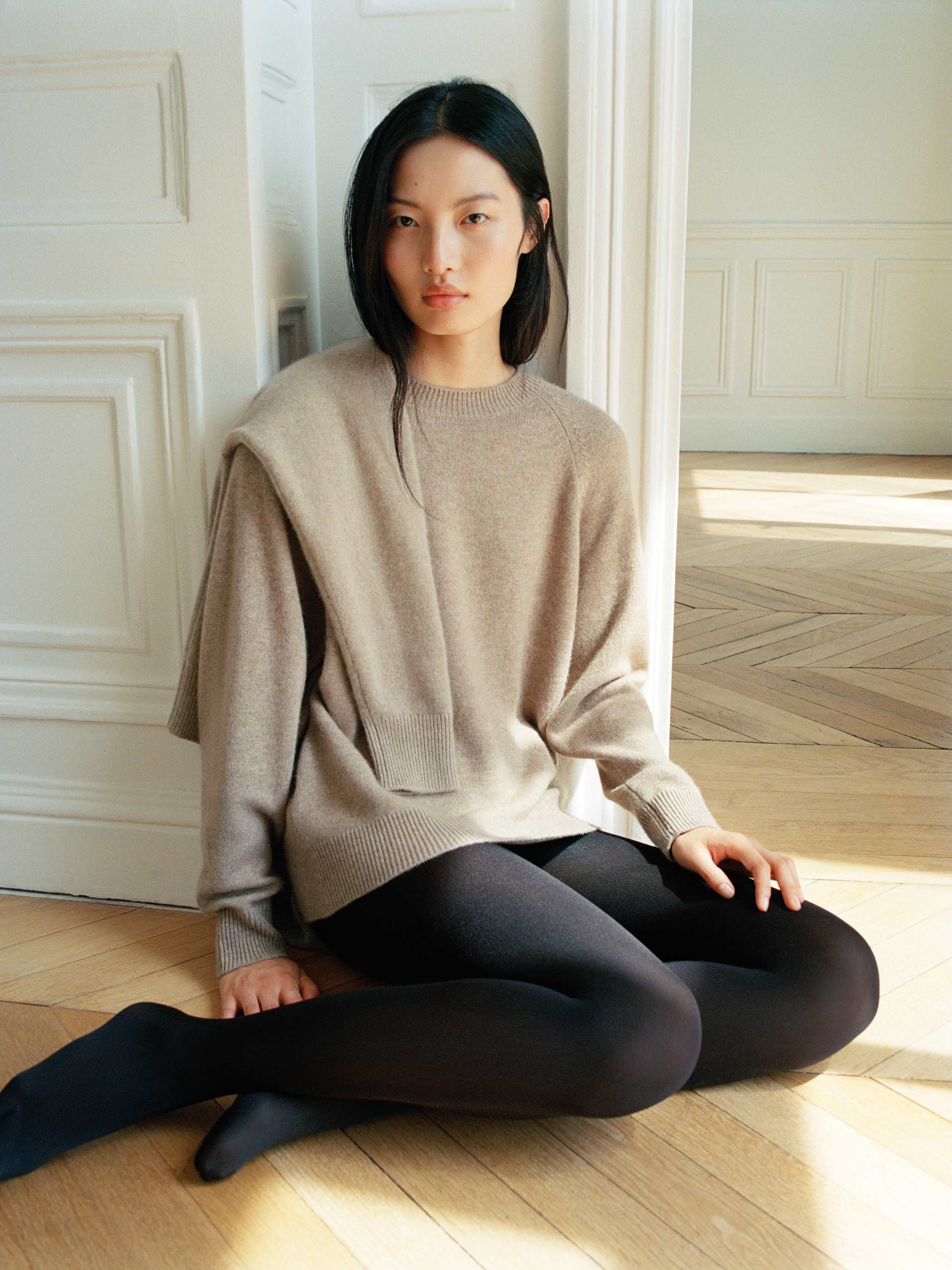 ESSENTIAL WOOL CASHMERE ISABELLE SWEATER | Aritzia