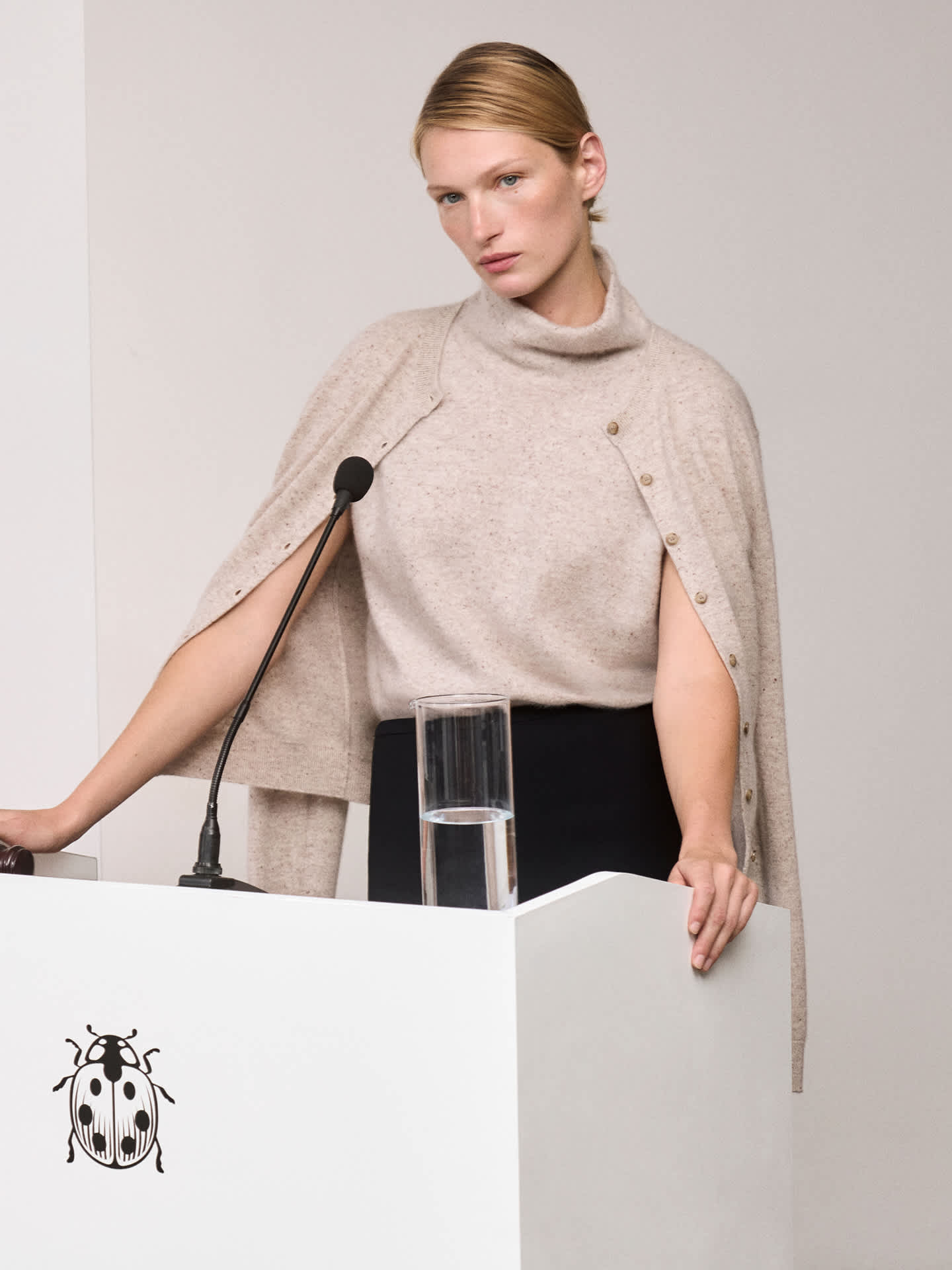 BARE CASHMERE NOTEWORTHY CARDIGAN | Aritzia