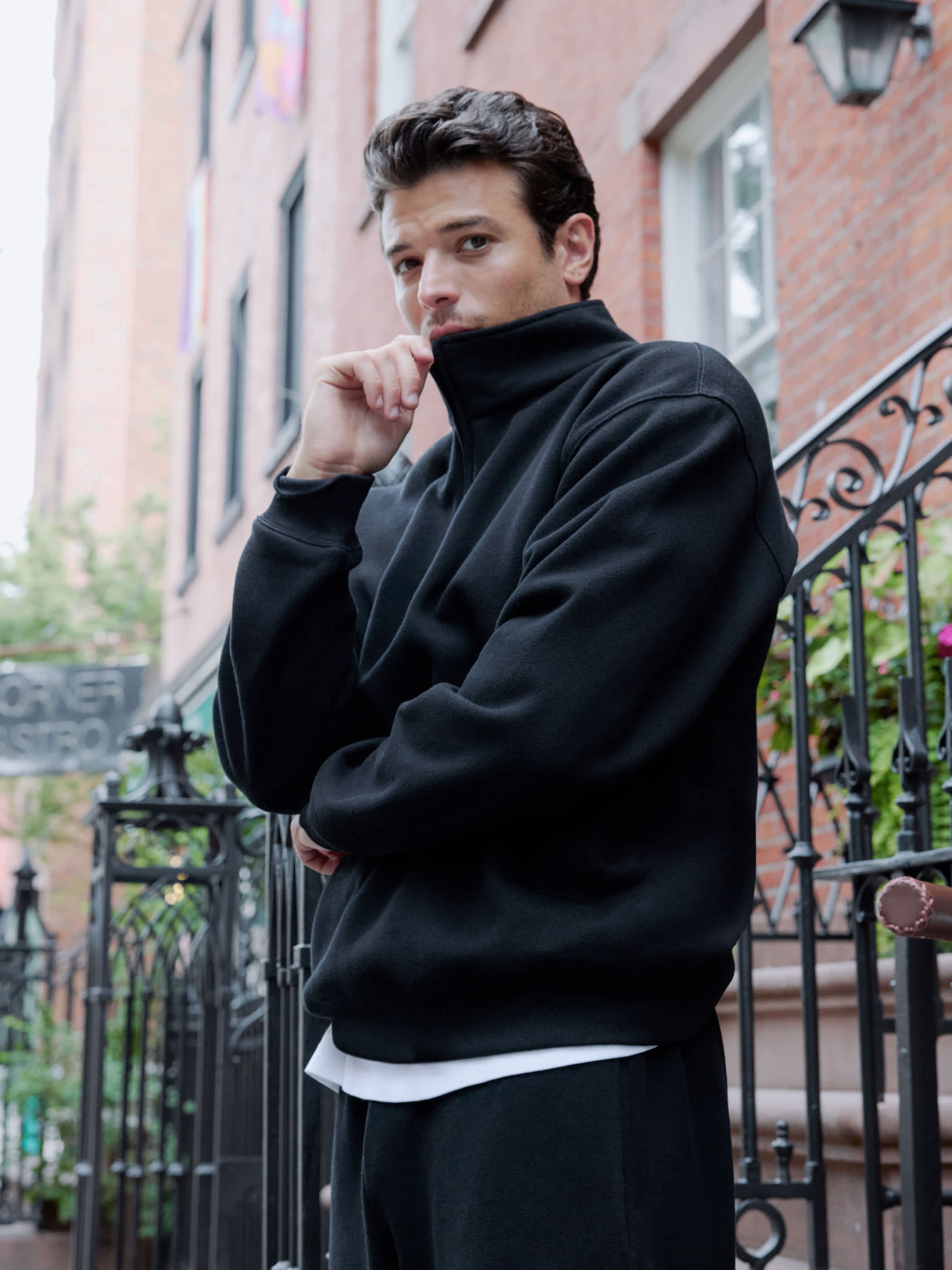Cozy Sweatfleece Perfect 1/2 Zip Men's | Aritzia US
