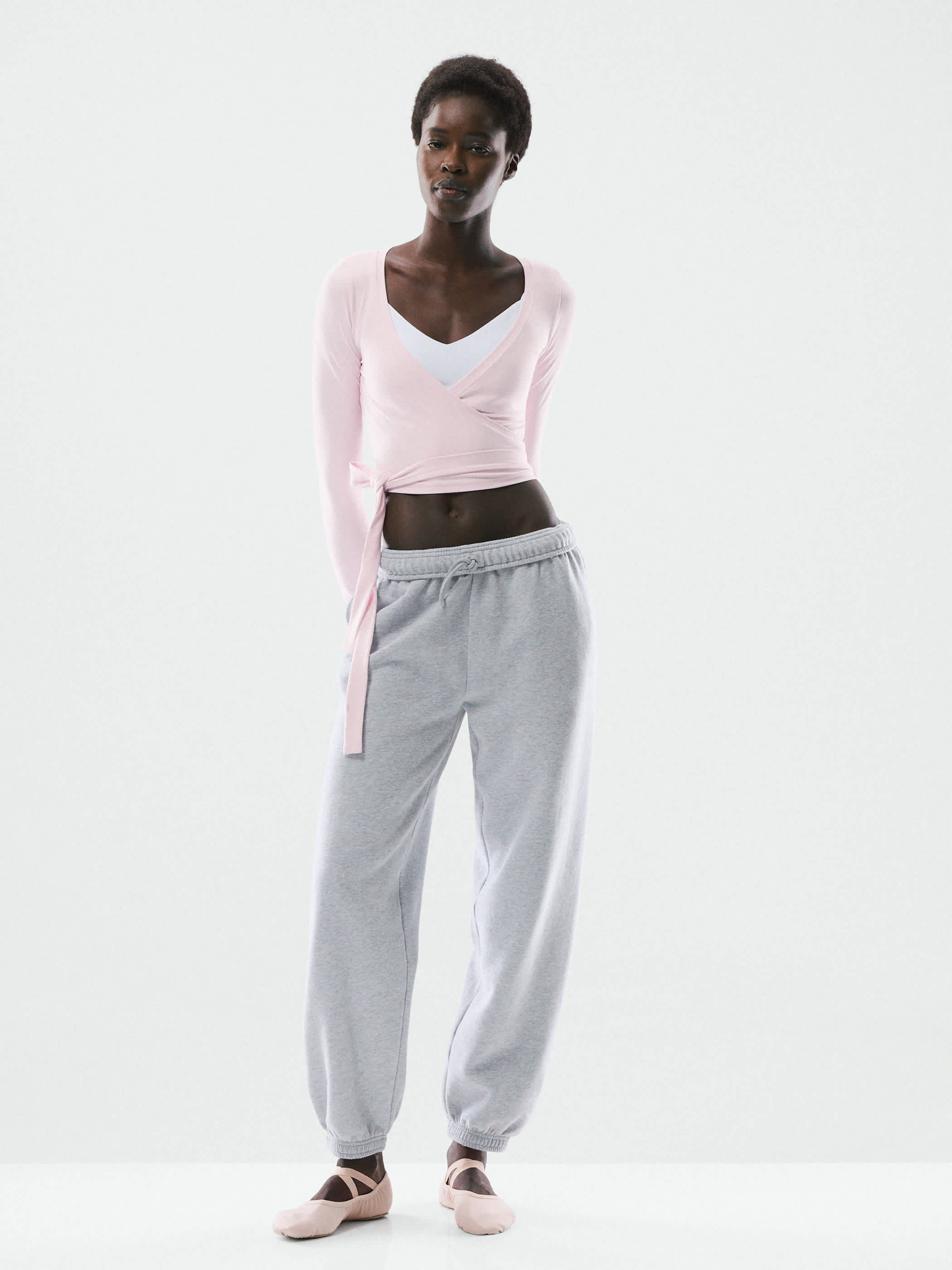 BUTTER FOCAL WRAP LONGSLEEVE | Aritzia