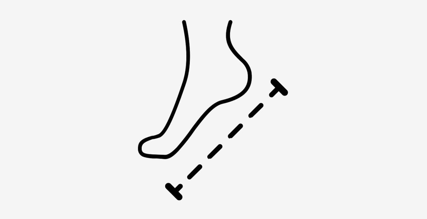 Longueur du pied