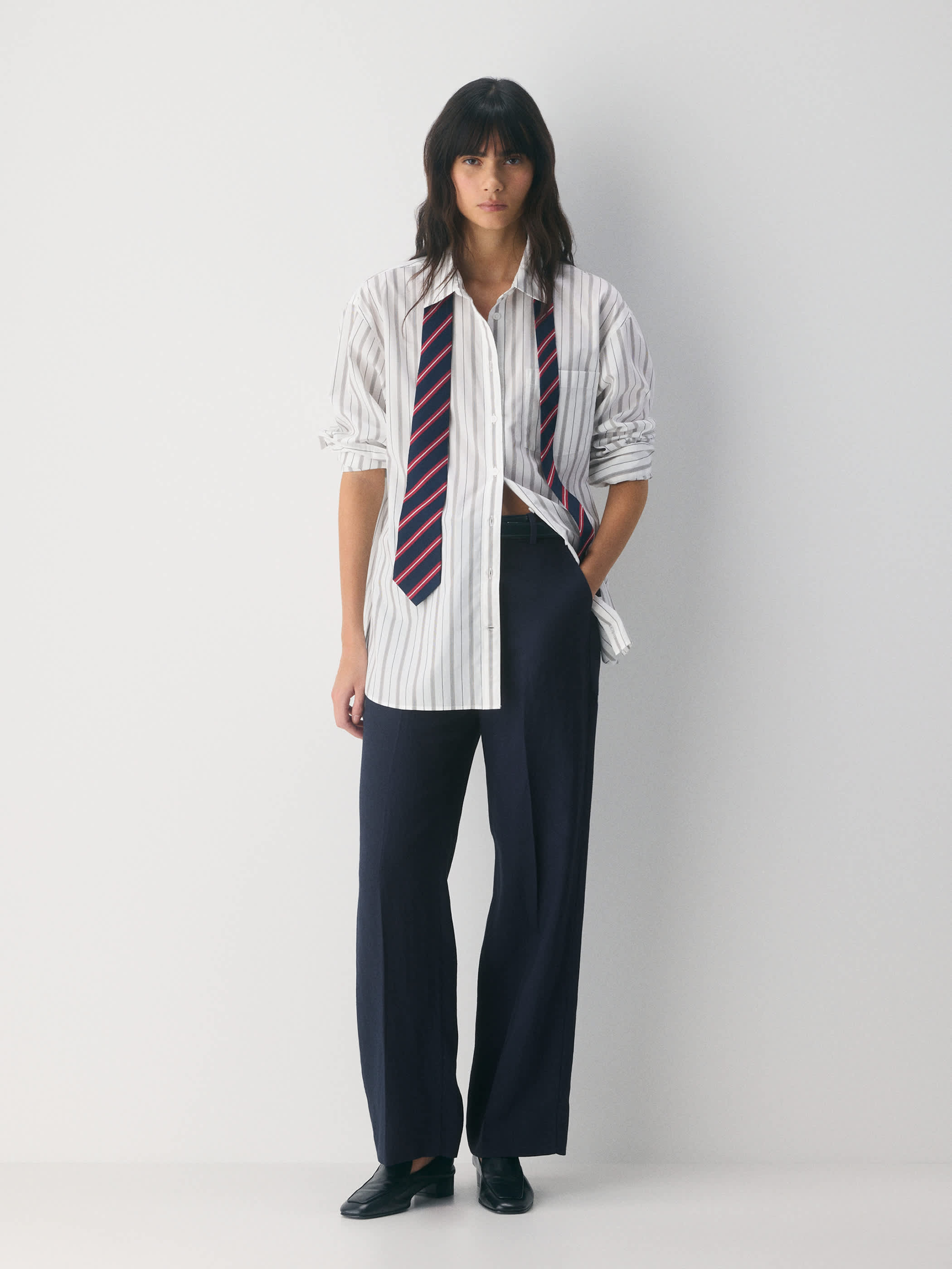 OUTRO OVERSIZED POPLIN SHIRT | Aritzia