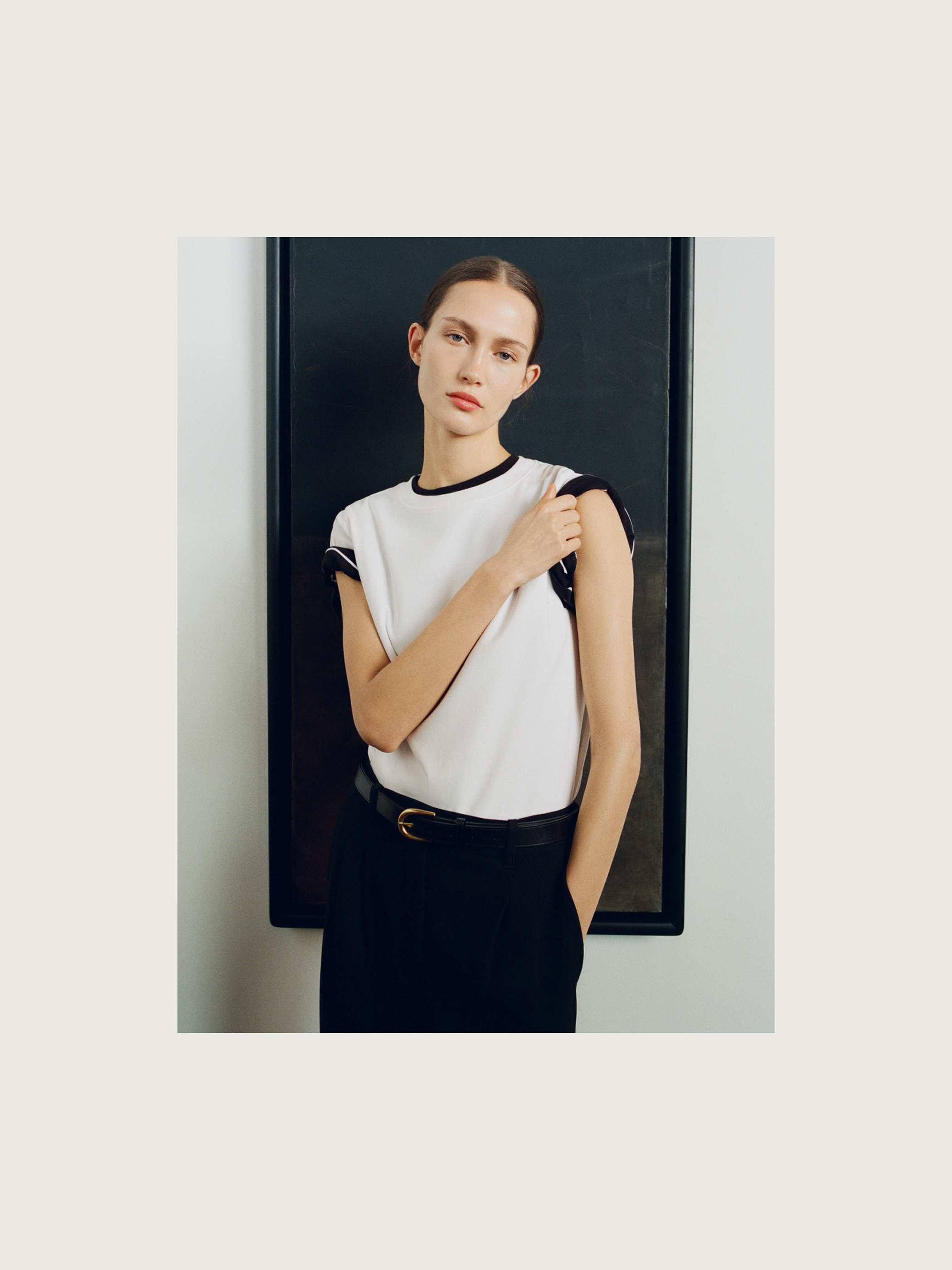 INTERLOCK COTTON PEGASUS T-SHIRT | Aritzia