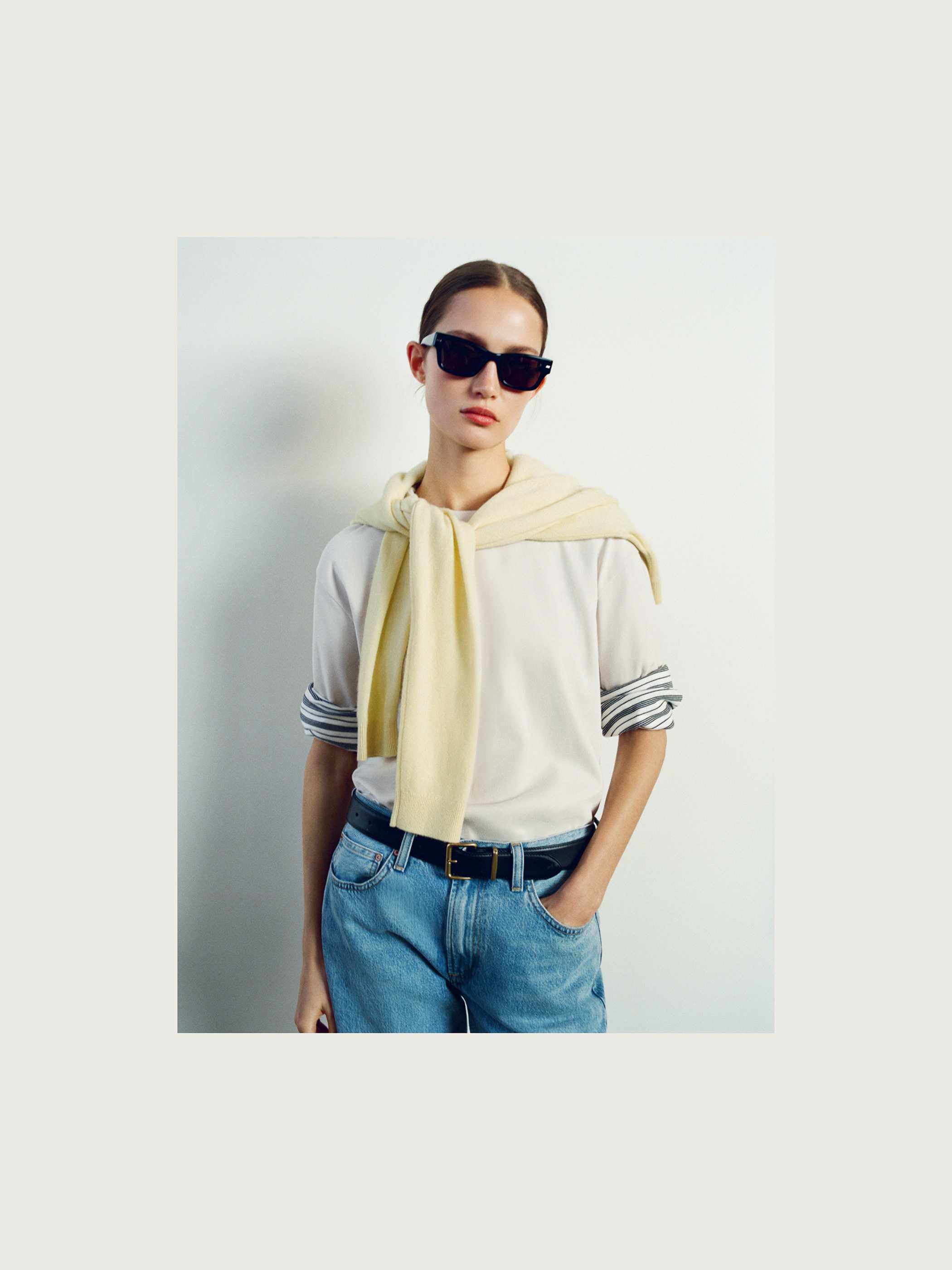 INTERLOCK COTTON PEGASUS T-SHIRT | Aritzia