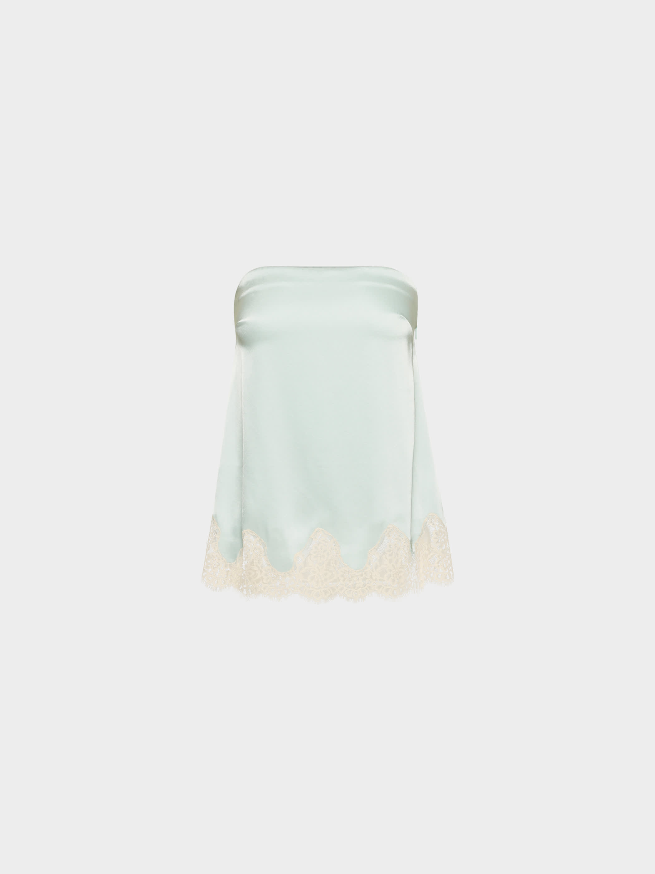 BOUNTIFUL SATIN TUBE TOP