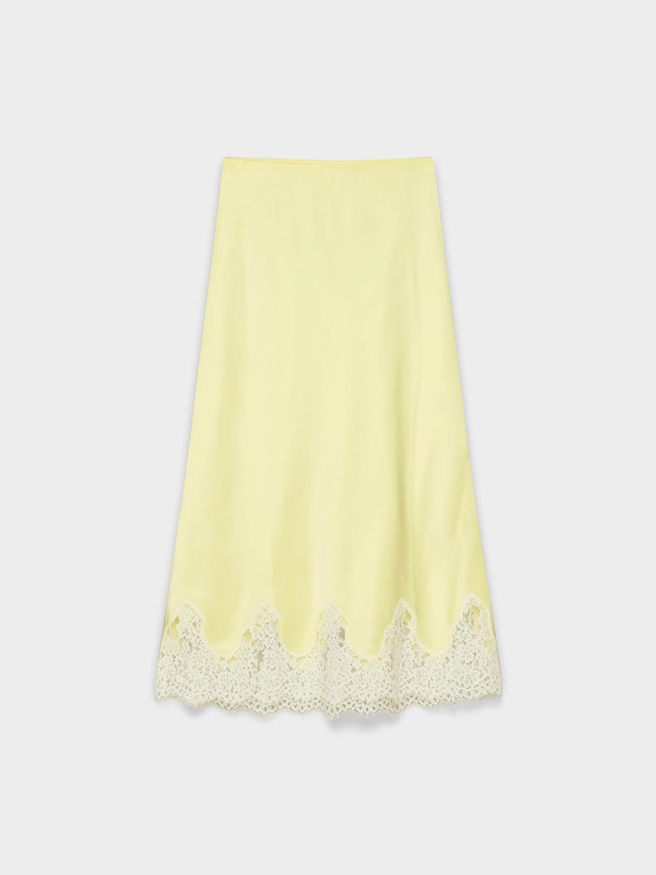 HENRIETTA SATIN SKIRT