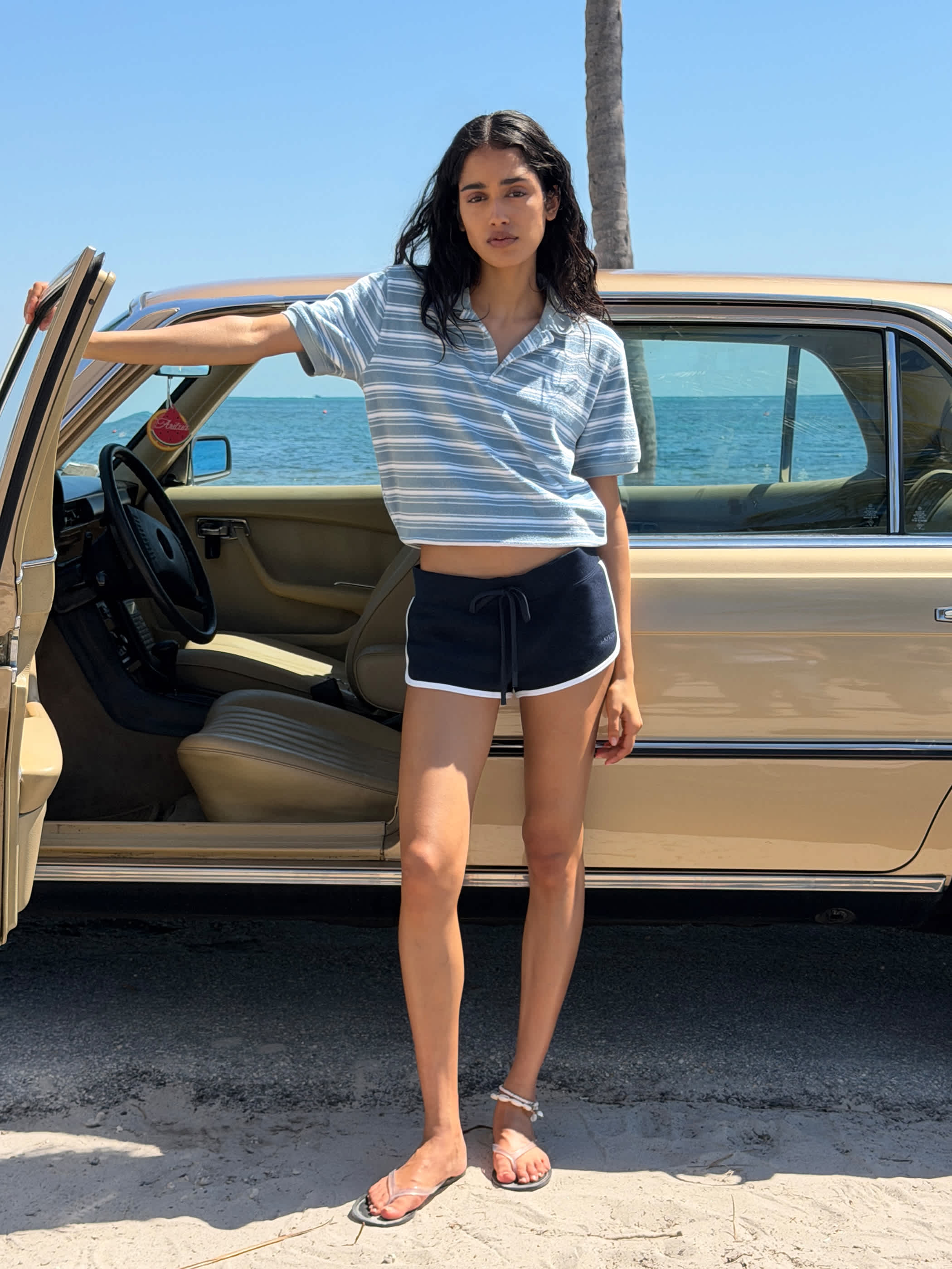 Cozy Sweatfleece Perfect Banded Dolphin Short | Aritzia US