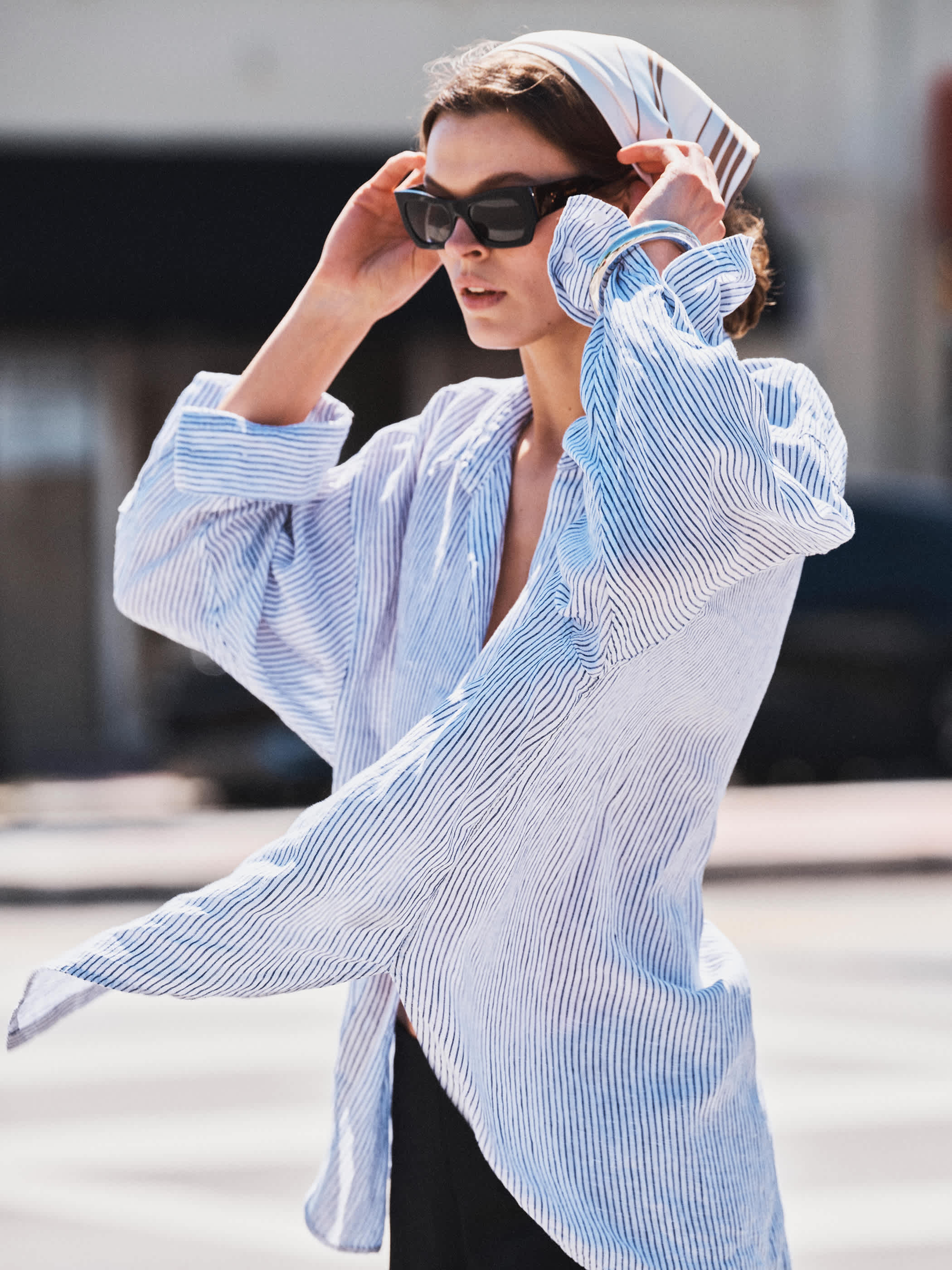 ARCHIVE LINEN SHIRT | Aritzia