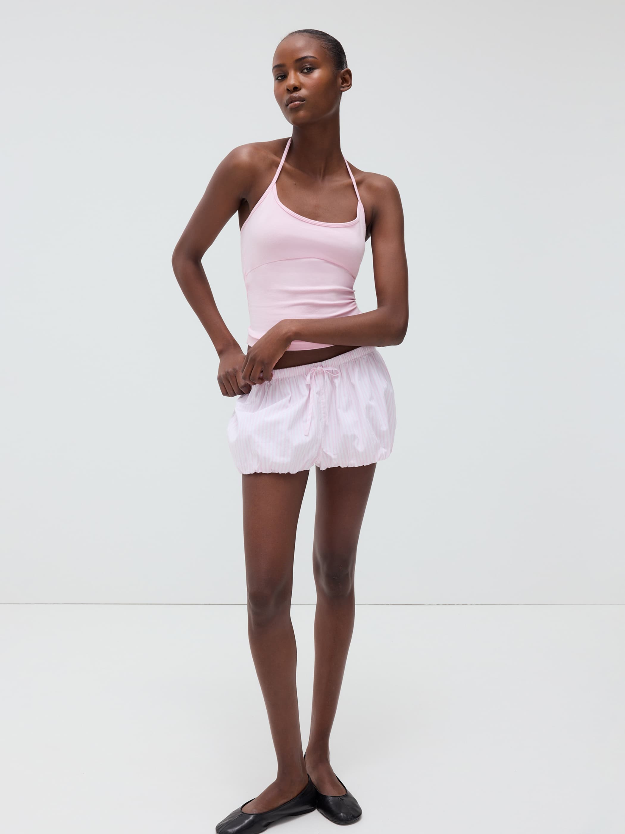 HomeStretch™ Smooth Deejay Halter Top | Aritzia US
