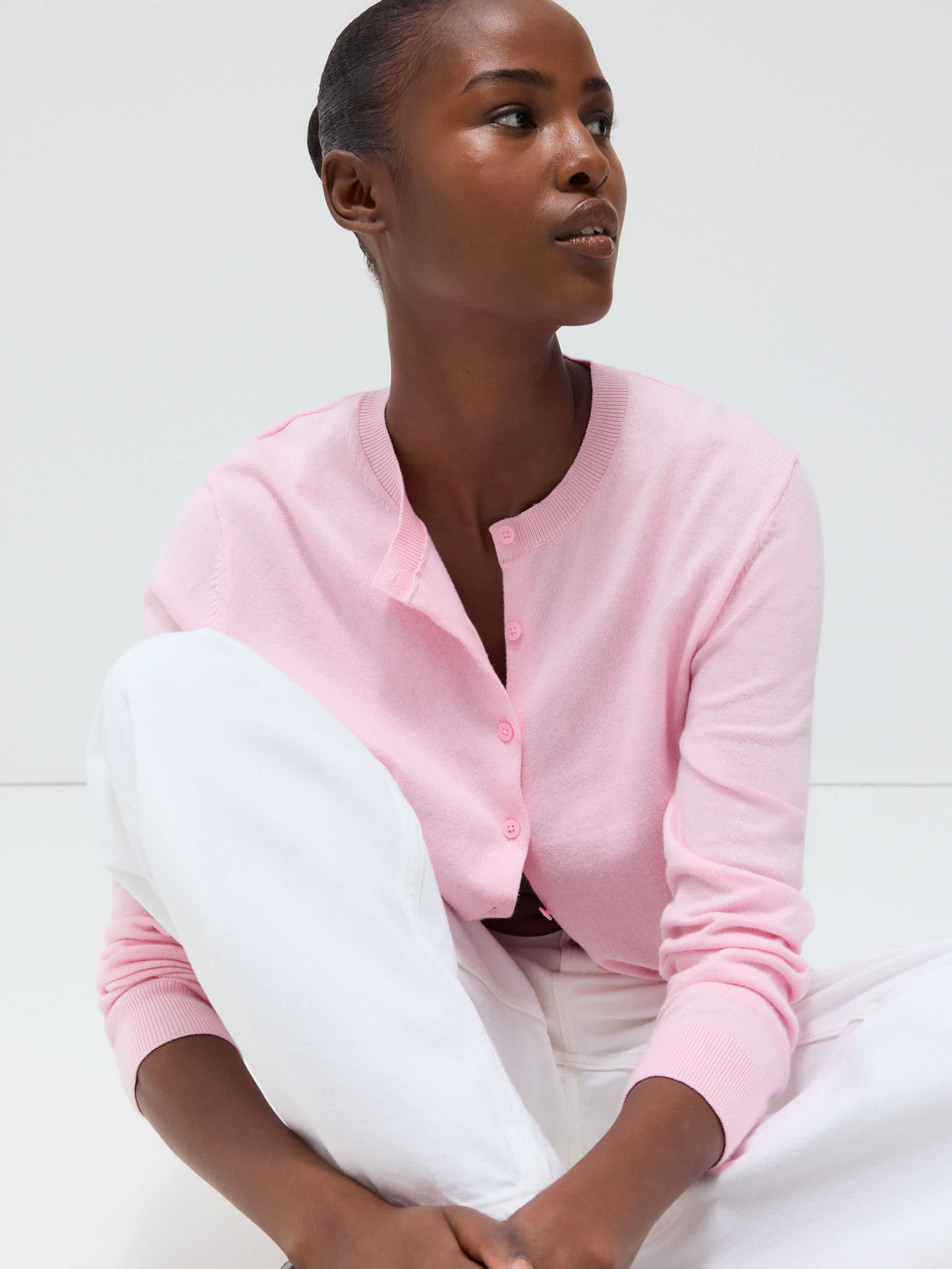 COTTON CHARM™ NOTEWORTHY CARDIGAN | Aritzia