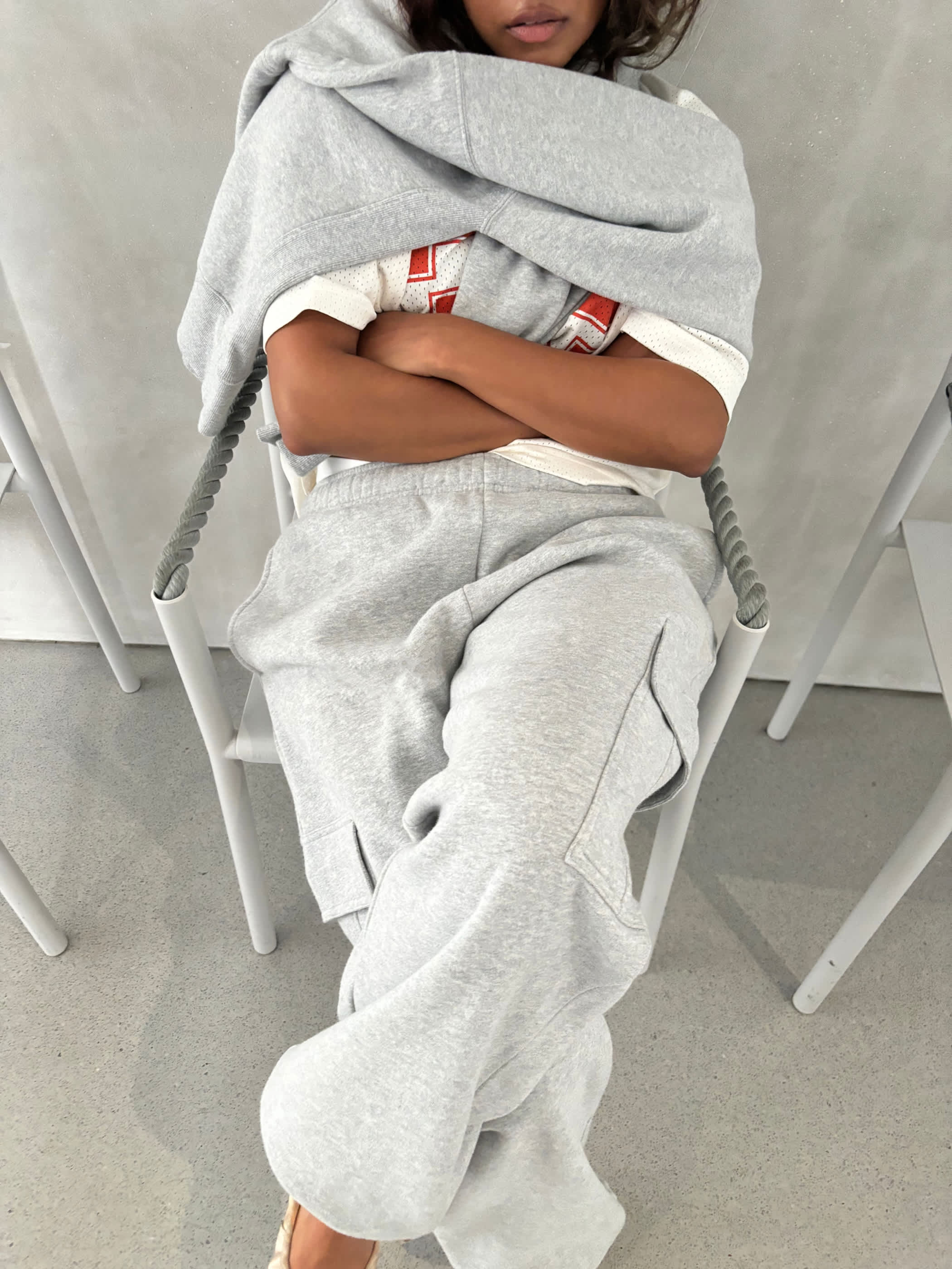 COZY FLEECE BOYFRIEND HOODIE | Aritzia