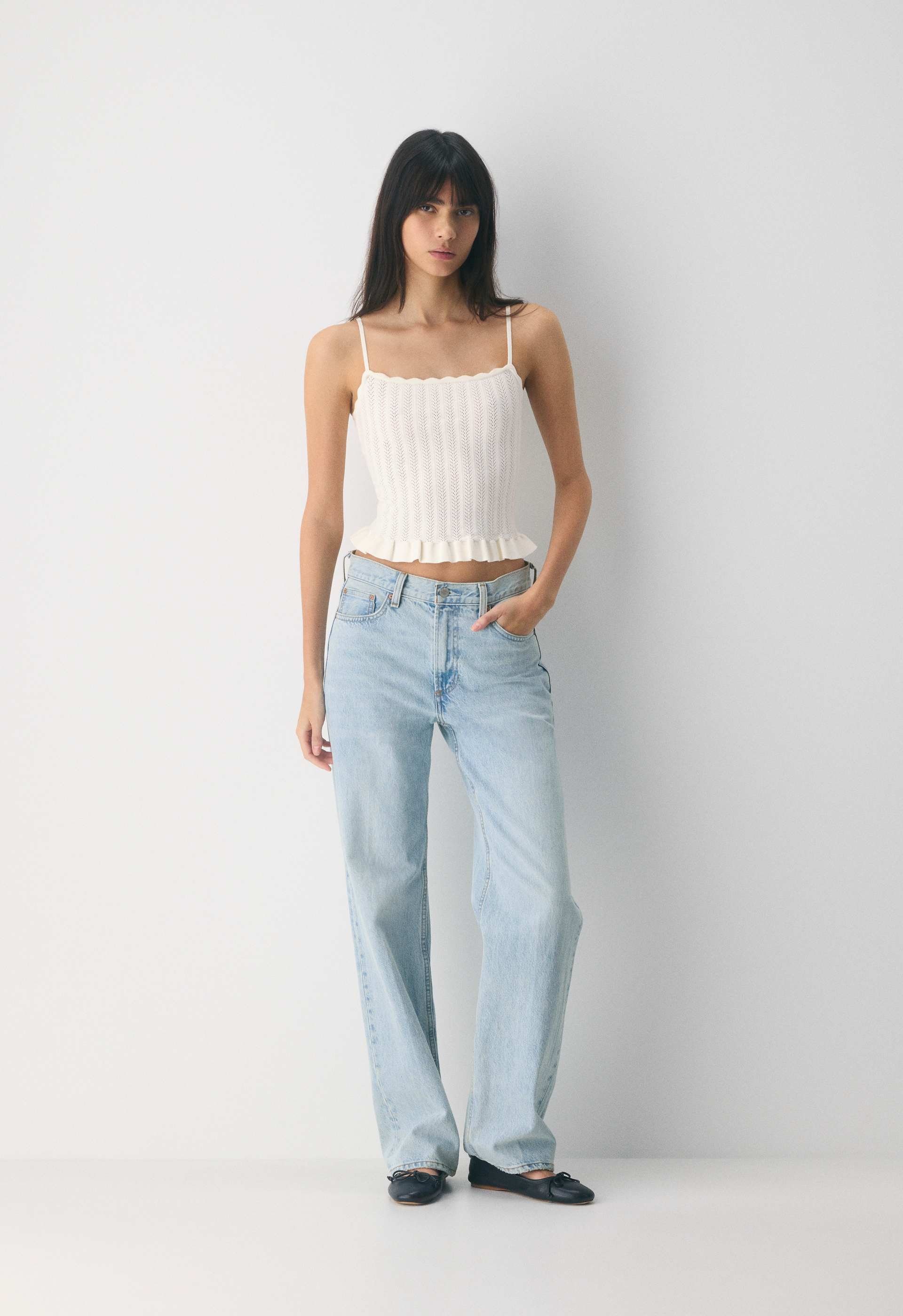Aritzia WONDER YARN CORTLAND TOP