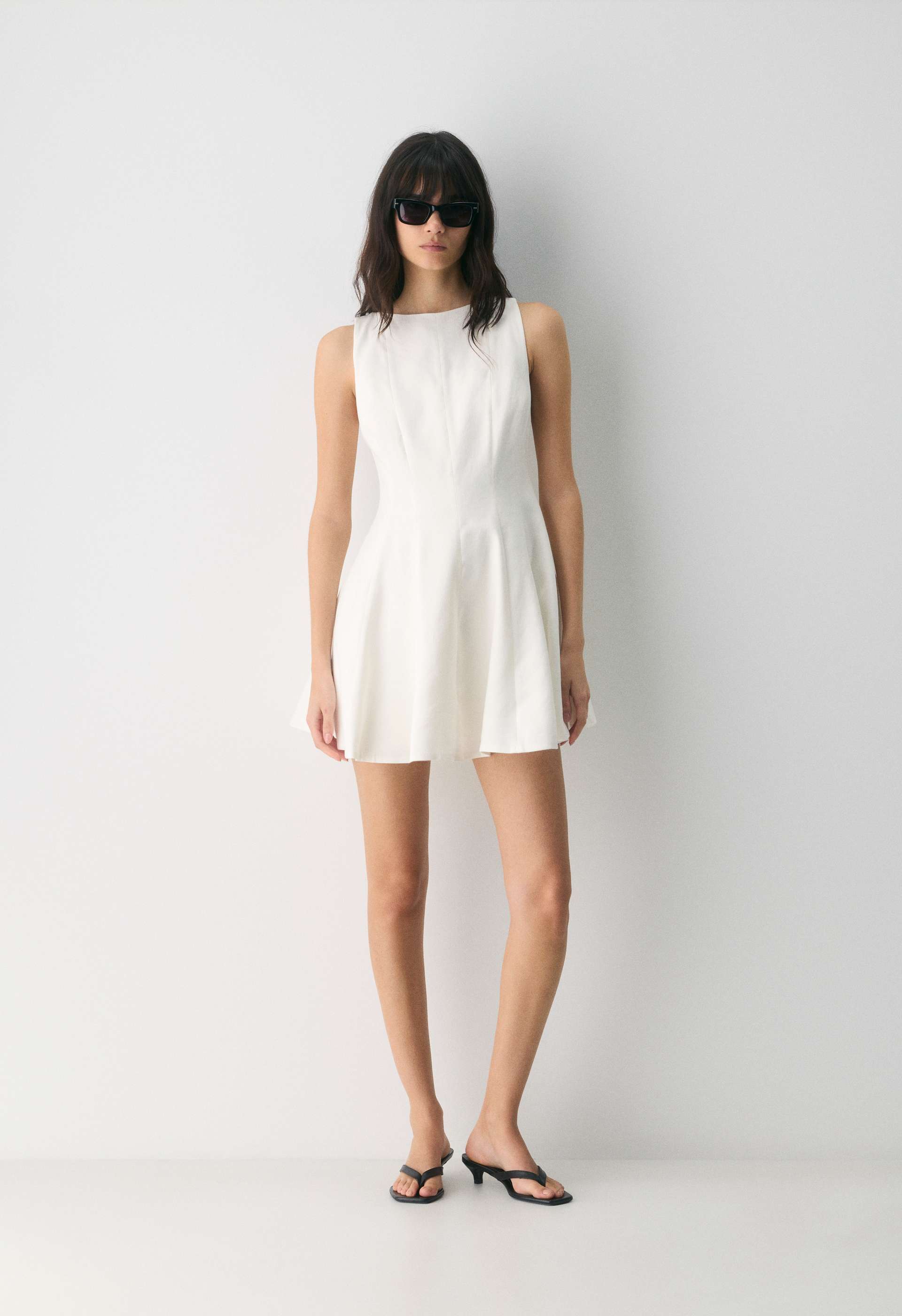 Aritzia PROXY LINEN DRESS