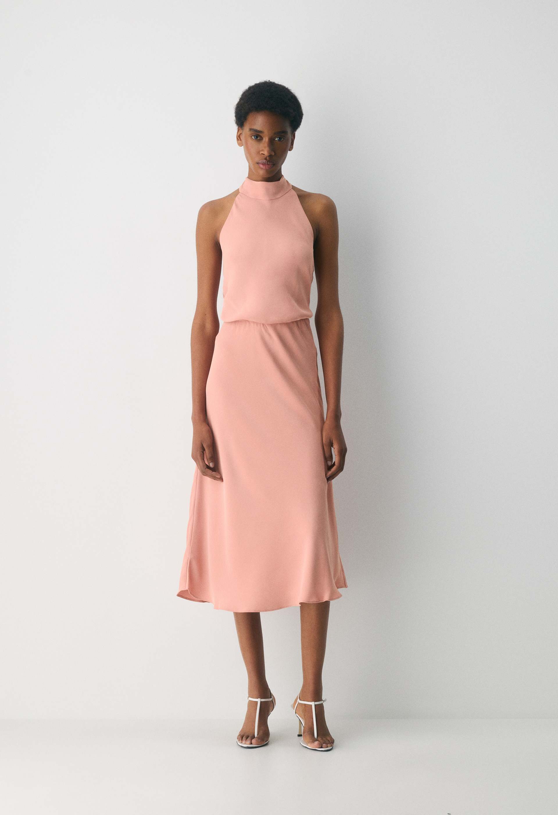 Aritzia CENTRAL HALTER DRESS