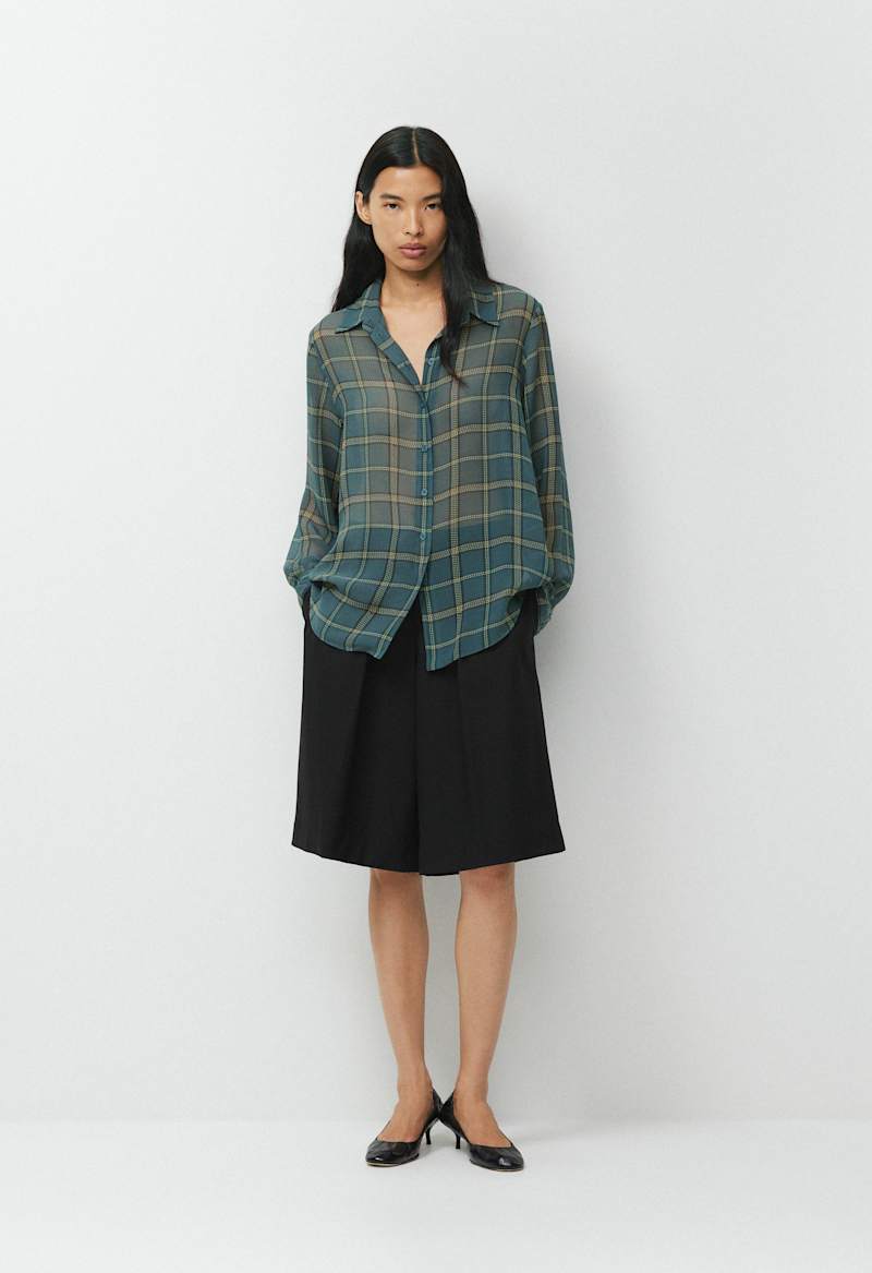 Baker Silk Shirt by Aritzia