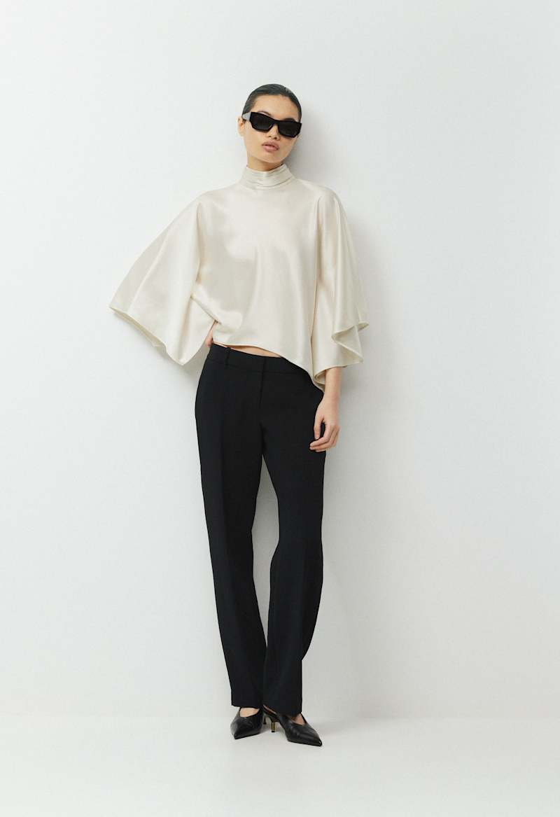 Smokescreen Satin Top by Aritzia