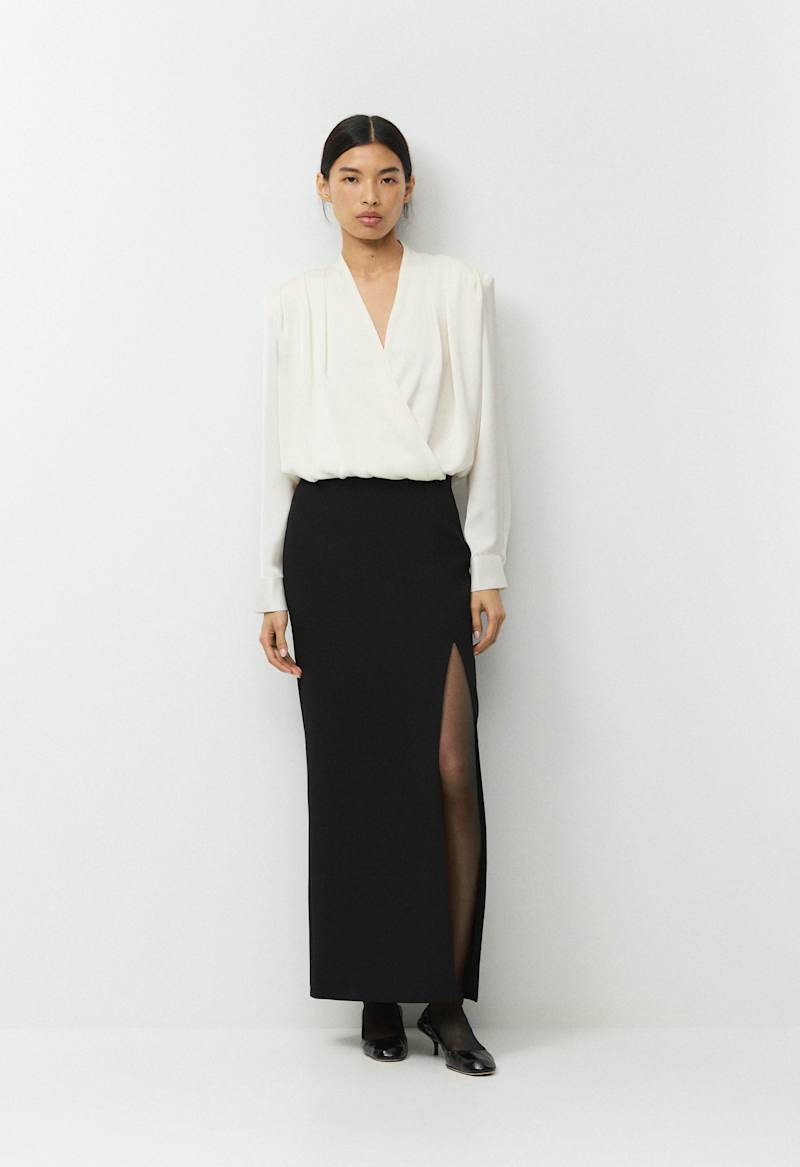 Feature Satin Blouse by Aritzia