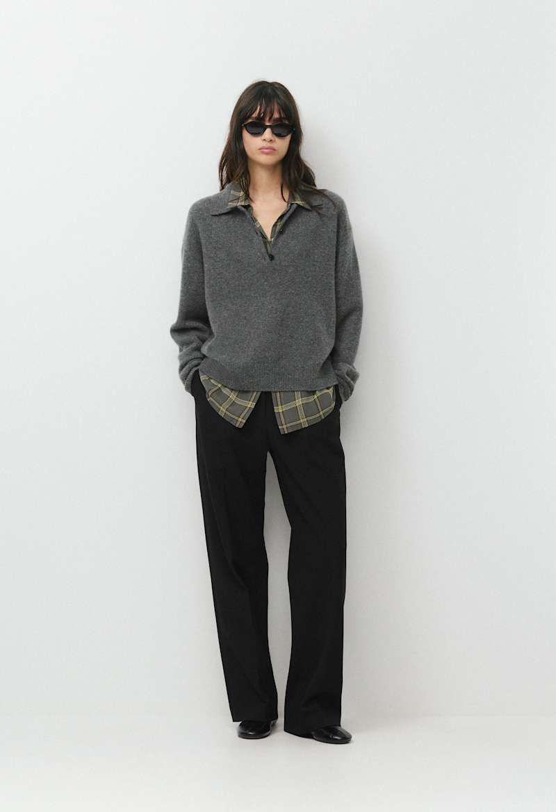 Essential Cashmere Museo Polo Sweater by Aritzia