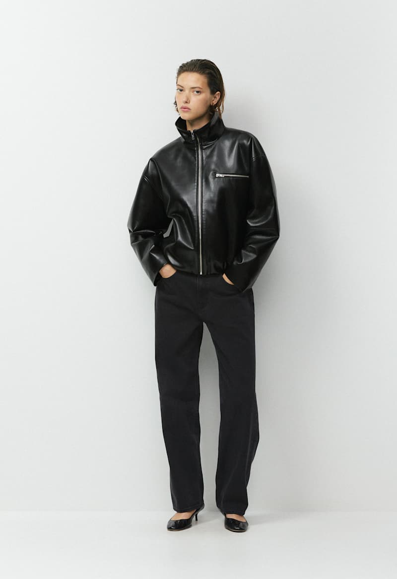 Ratio Jacket - UnReal Leather by Aritzia