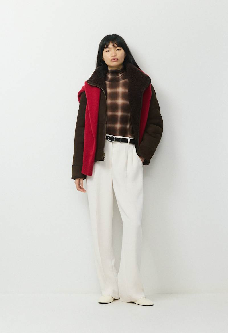 Sorrenti Aviator Jacket - Shearling by Aritzia