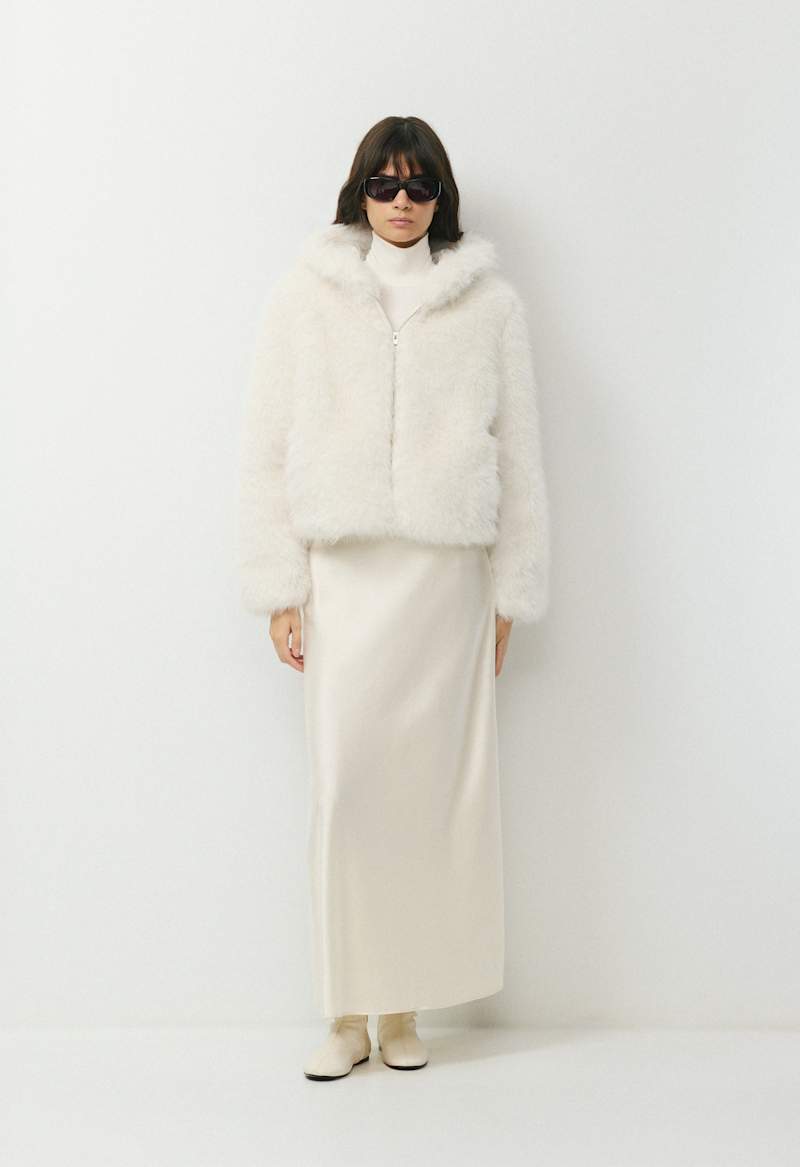 Alta Coat - Arctic Faux Fur by Aritzia