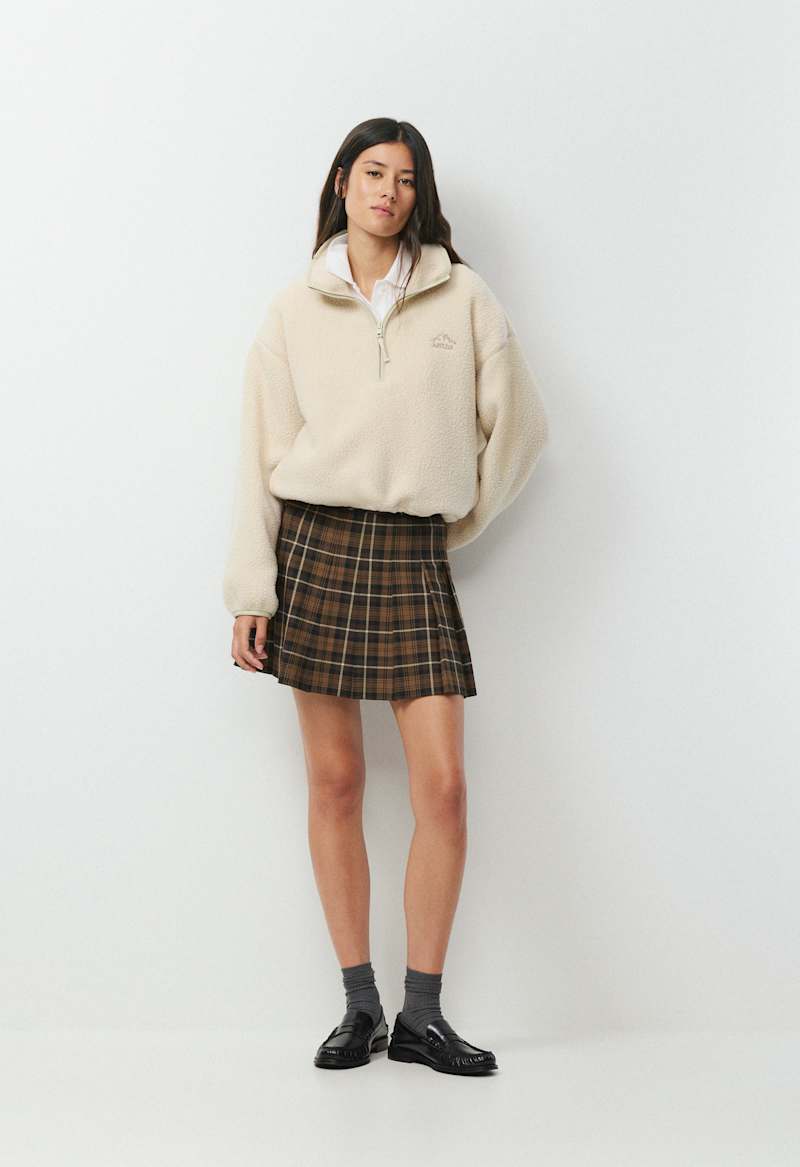 Olive Micro Skirt by Aritzia