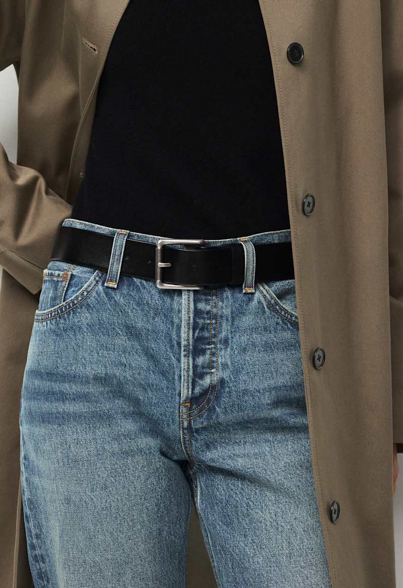 Eternity Solid Brass Belt - Ranch Leather by Aritzia