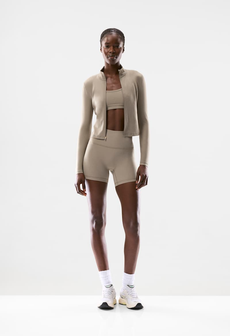 BUTTER Limit Zip-Up by Aritzia