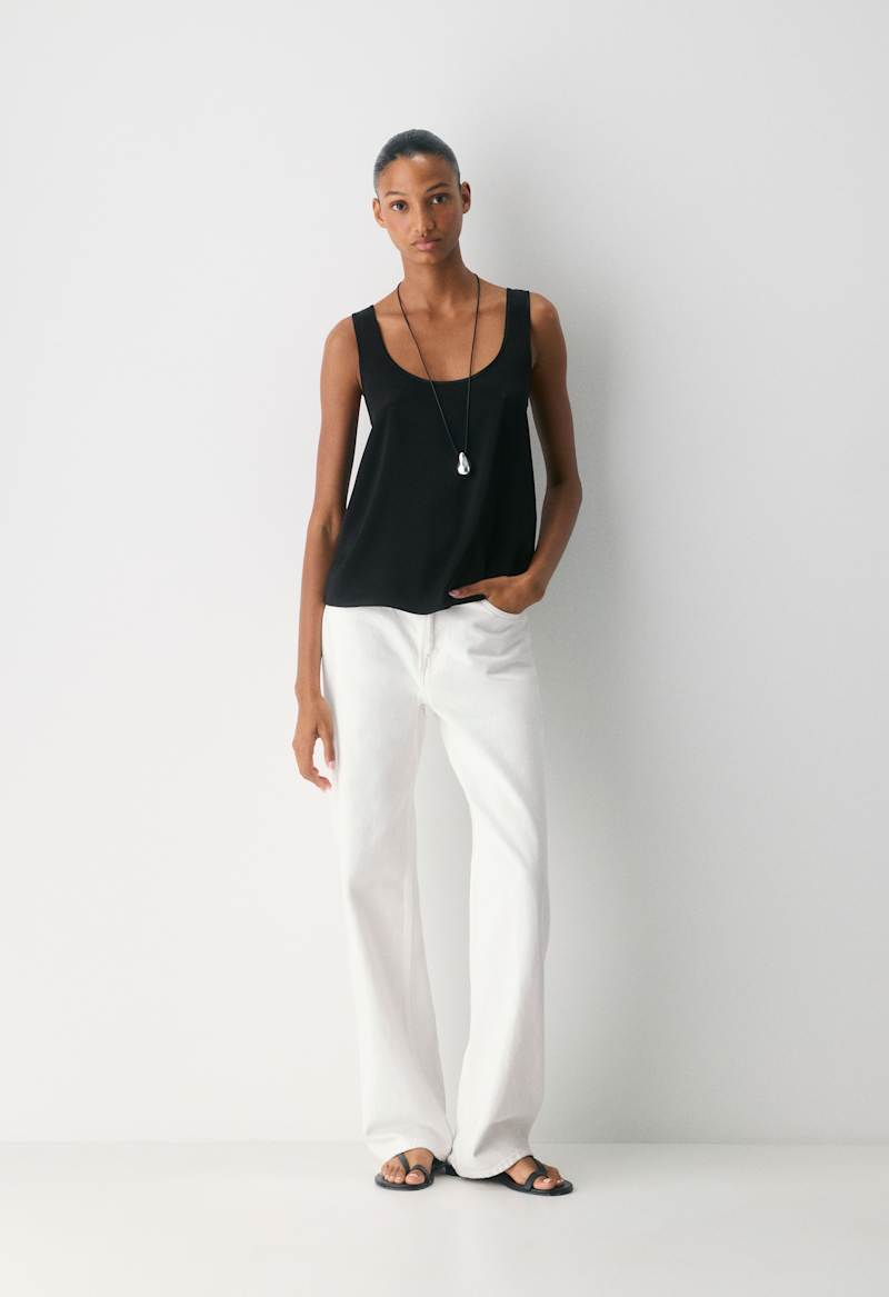 Asset Satin Top by Aritzia