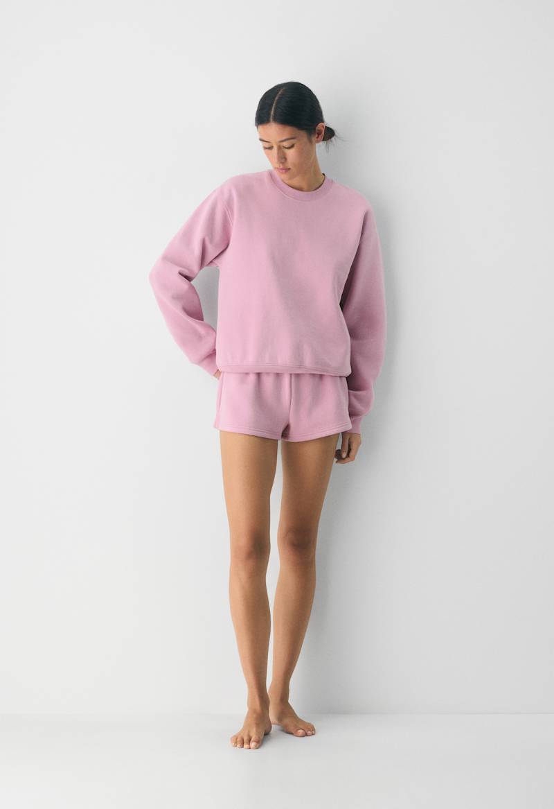 Cozy Sweatfleece Perfect Crew Sweatshirt by Aritzia