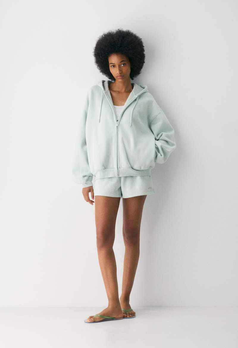 Cozy Sweatfleece Mega Zip Hoodie by Aritzia